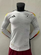 24/24 Germany Home Jersey Long Sleeve Player Version 1:1 Quaility