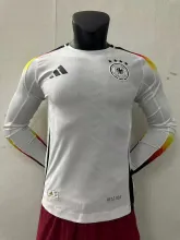 24/24 Germany Home Jersey Long Sleeve Player Version 1:1 Quaility