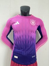 24/25 Germany Away Jersey Long Sleeve Player Version 1:1 Quaility