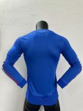24/25 Italy Home Soccer Jersey Long Sleeve Player Version  1:1 Quality