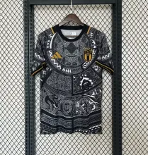 2024 Italy Special Black Soccer Jersey Fans Version