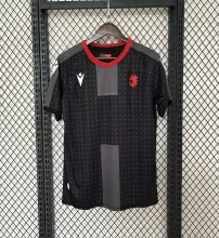 2024/25 Georgia Black Fans Soccer Jersey  2078