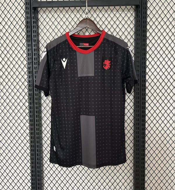2024/25 Georgia Black Fans Soccer Jersey  2078