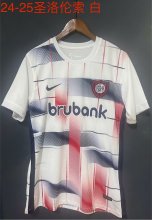 24/25 San Lorenzo White Fans Soccer Jersey