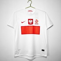 2012 Poland Home Retro Soccer Jersey Fans Version  1:1 Quality