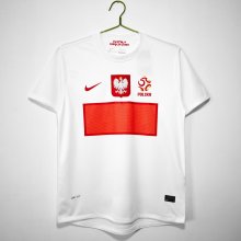 2012 Poland Home Retro Soccer Jersey Fans Version  1:1 Quality