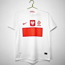 2012 Poland Home Retro Soccer Jersey Fans Version  1:1 Quality