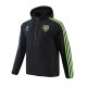 2024 Arsenal Black Windbreaker Jacket Thai Quality