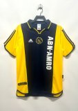 00/01 Ajax Away Yellow Retro Jersey