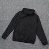 2024 Arsenal Black Windbreaker Jacket Thai Quality