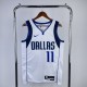 2024 NBA  Dallas Mavericks White #11 IRVING Jersey High Quality Name and Number Print