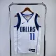 2024 NBA  Dallas Mavericks White #11 IRVING Jersey High Quality Name and Number Print