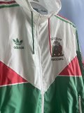 2024 Mexico Green Windbreaker Jacket Black Thai Quality