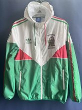 2024 Mexico Red Windbreaker Jacket Black Thai Quality