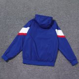 2024 France Blue Windbreaker Jacket Thai Quality