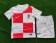 24/25 Croatia Home Kids World Cup Jersey