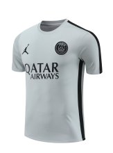 23/24 PSG Training Jersey Grey Color Fans Version
