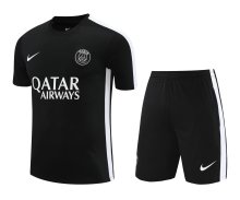 23/24 PSG Training Jersey Black Training Tracksuit