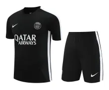23/24 PSG Training Jersey Black Training Tracksuit