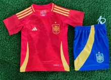 24/25 Spain Home Kids Jersey