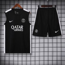 23/24 PSG Jordan Black Training Vest Training suit