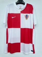 24/25 Croatia Home Soccer Jersey Fans Version