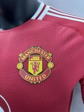 24/25 Man United Home Jersey Player Version 1:1 Quality