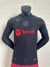 24/25 Barcelona Away Jersey Long Sleeve Player Version  1:1 Quality