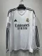 24/25 Real Madrid Home Jersey Long Sleeve 1:1 Quality Fan Version