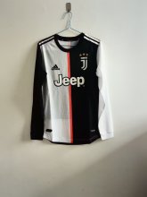 19/20 Juventus Home Retro Jersey Long Sleeve Player Version 1:1 Quality