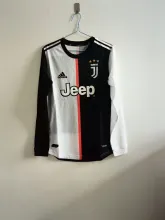 19/20 Juventus Home Retro Jersey Long Sleeve Player Version 1:1 Quality