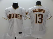 2024 San Diego Padres MACHADO #13  Baseball Jersey White