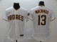 2024 San Diego Padres MACHADO #13  Baseball Jersey White