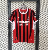 24/25 AC Milan Home Jersey Fans Version  1:1 Quality