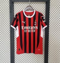 24/25 AC Milan Home Jersey Fans Version  1:1 Quality