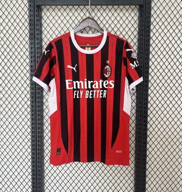 24/25 AC Milan Home Jersey Fans Version  1:1 Quality