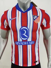 24/25 At Madrid Home Jersey Player Version 1:1 Quality