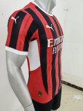 24/25 AC Milan Home Jersey Player Version 1:1 Quality