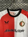 24/25 Feyenoord Home Fans Soccer Jersey