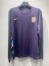 24/25 England Away Jersey Long Sleeve Fans Version  1:1 Quality