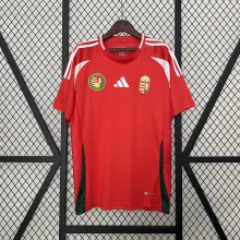 24/25 Hungary Home Soccer Jersey Fans Version
