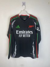 24/25 Arsenal Away Jersey Fans Version Long Sleeve