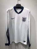 24/25 England Home Jersey Long Sleeve Fans Version  1:1 Quality