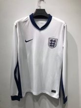 24/25 England Home Jersey Long Sleeve Fans Version  1:1 Quality