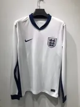 24/25 England Home Jersey Long Sleeve Fans Version  1:1 Quality