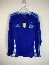 24/25 Argentina Away Jersey With Fifa Long Sleeve Fans Version 1:1 Quality