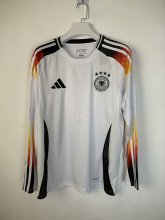 24/25 Germany Home Soccer Jersey Long Sleeve Fans Version  1:1 Quality
