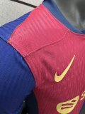 24/25 Barcelona Home Jersey Player Version  1:1 Quality