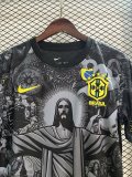 2024 Brazil Special Black Jersey  1:1 Quality