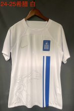 24/25 Greece Home Soccer Jersey Fans Version 709